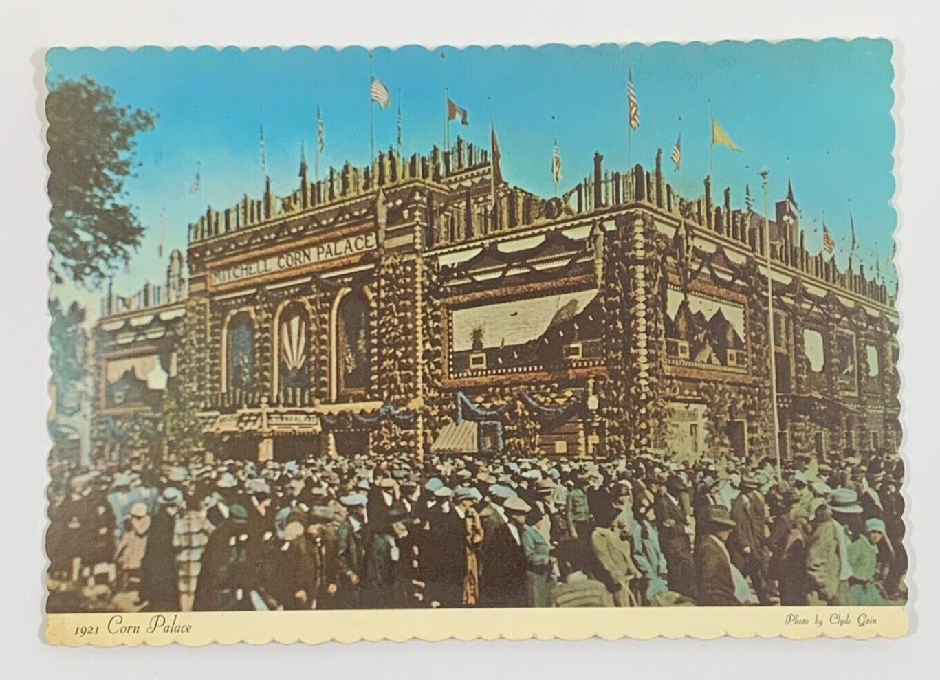 1921 Corn Palace Mitchell South Dakota Postcard Unposted