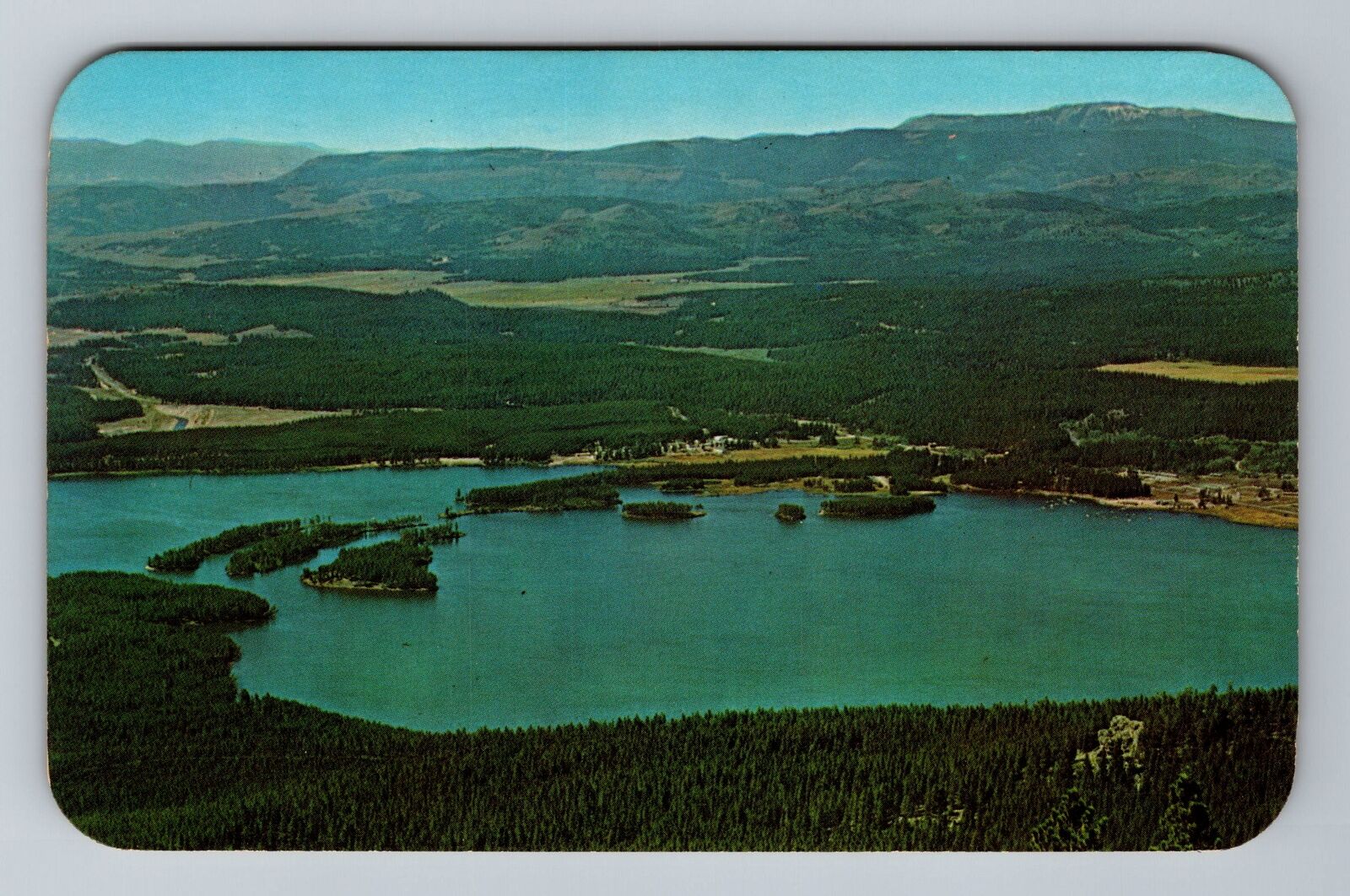 Middle Park CO- Colorado, Vista Of Shadow Mountain Reservoir, Vintage Postcard