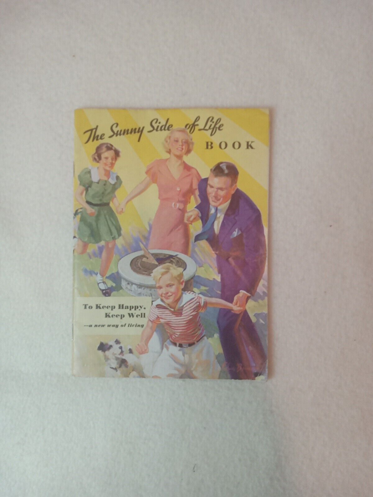 1933  The Sunny Side of Life , W. K Kellogg, booklet, see pics