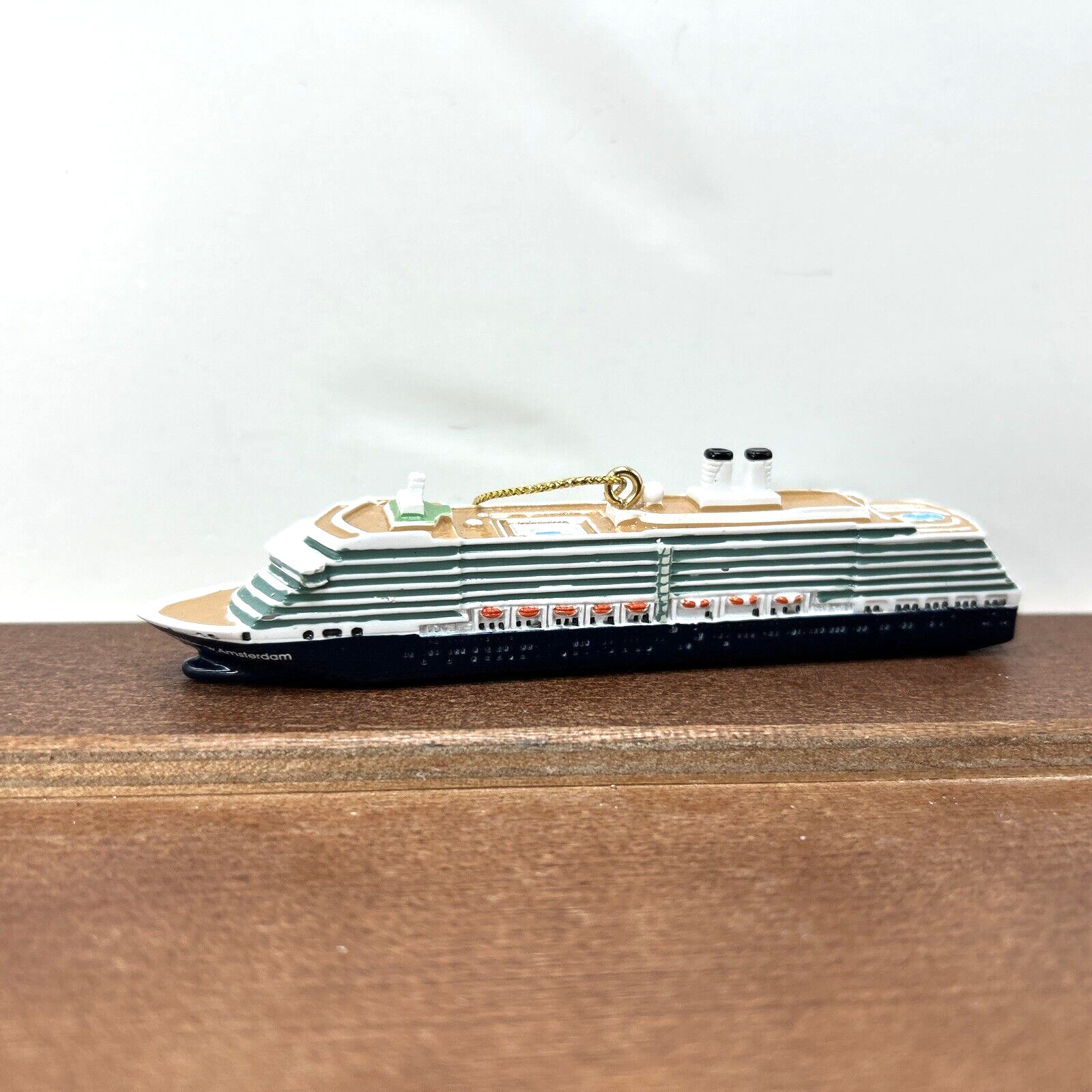 MS Nieuw Amsterdam Cruise Ship Christmas Ornament