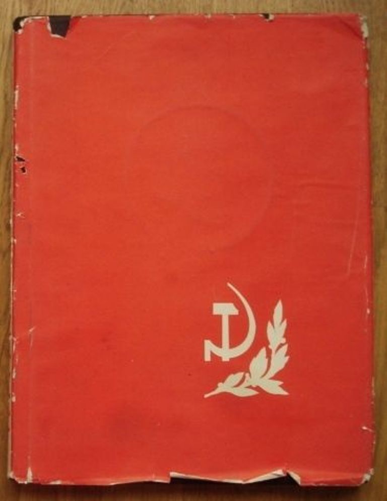 1964 Soviet Russian Book of Honor USSR Communist propaganda Glory shock-worker