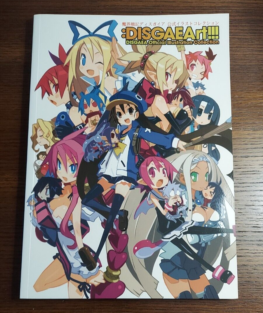 DISGAEA Official Illustration Collection DISGAEART Art Works Fan Book 2011