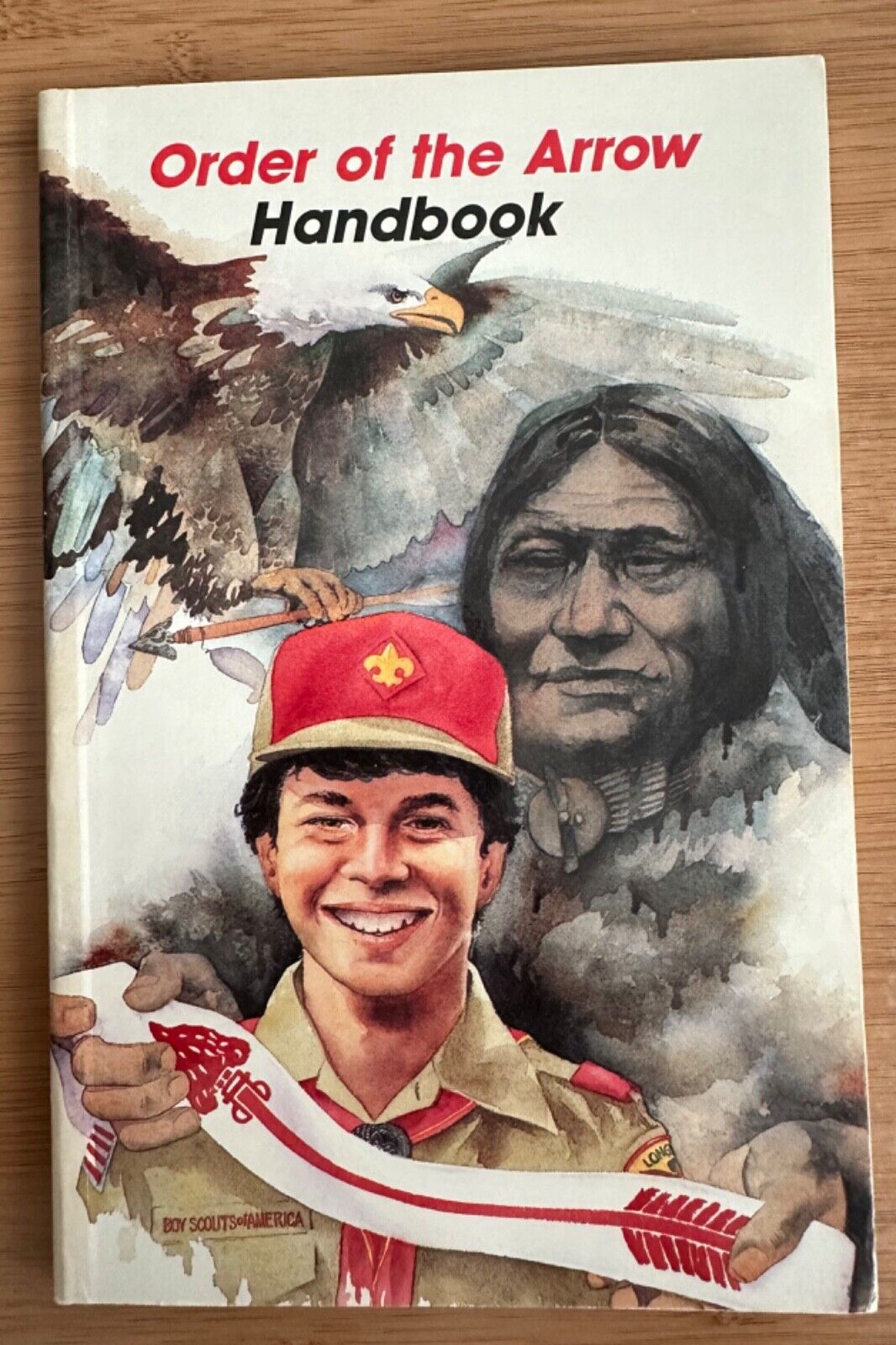 OA (BSA) Vintage Order of the Arrow Handbook -  1991 Printing