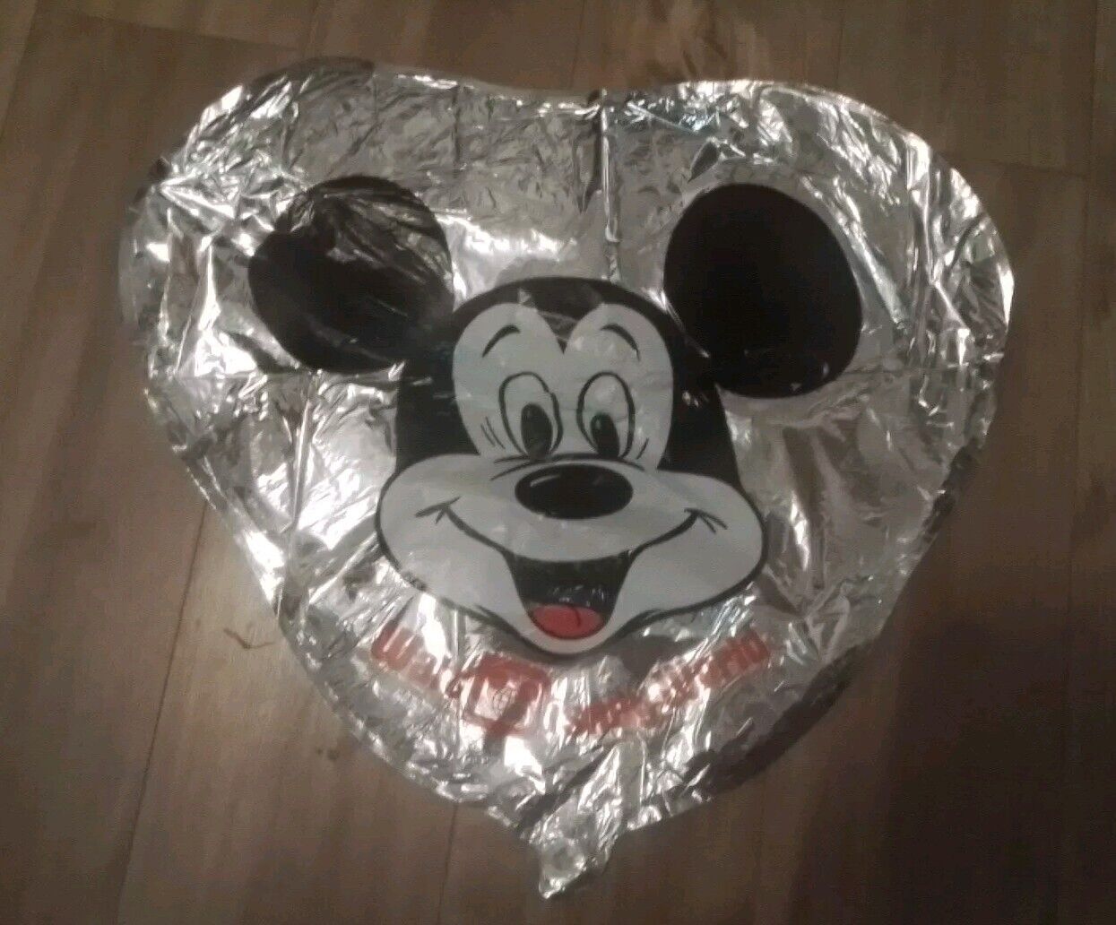Vintage Mickey Mouse Disney World Mylar Balloon
