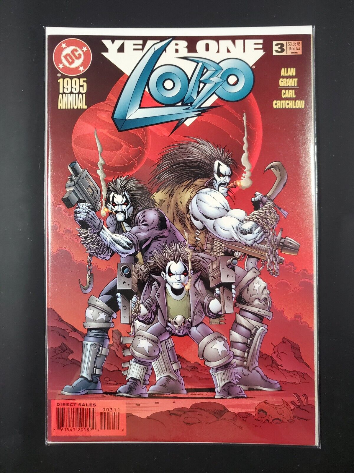 Lobo Annual #3 DC Comics 1995 Direct Edition