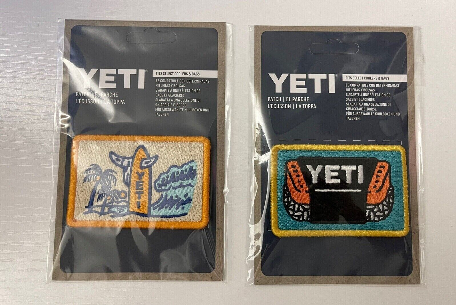 Yeti Hawaii Patches Surfboard & Spam Musubi Exclusive Only available in Hawaii