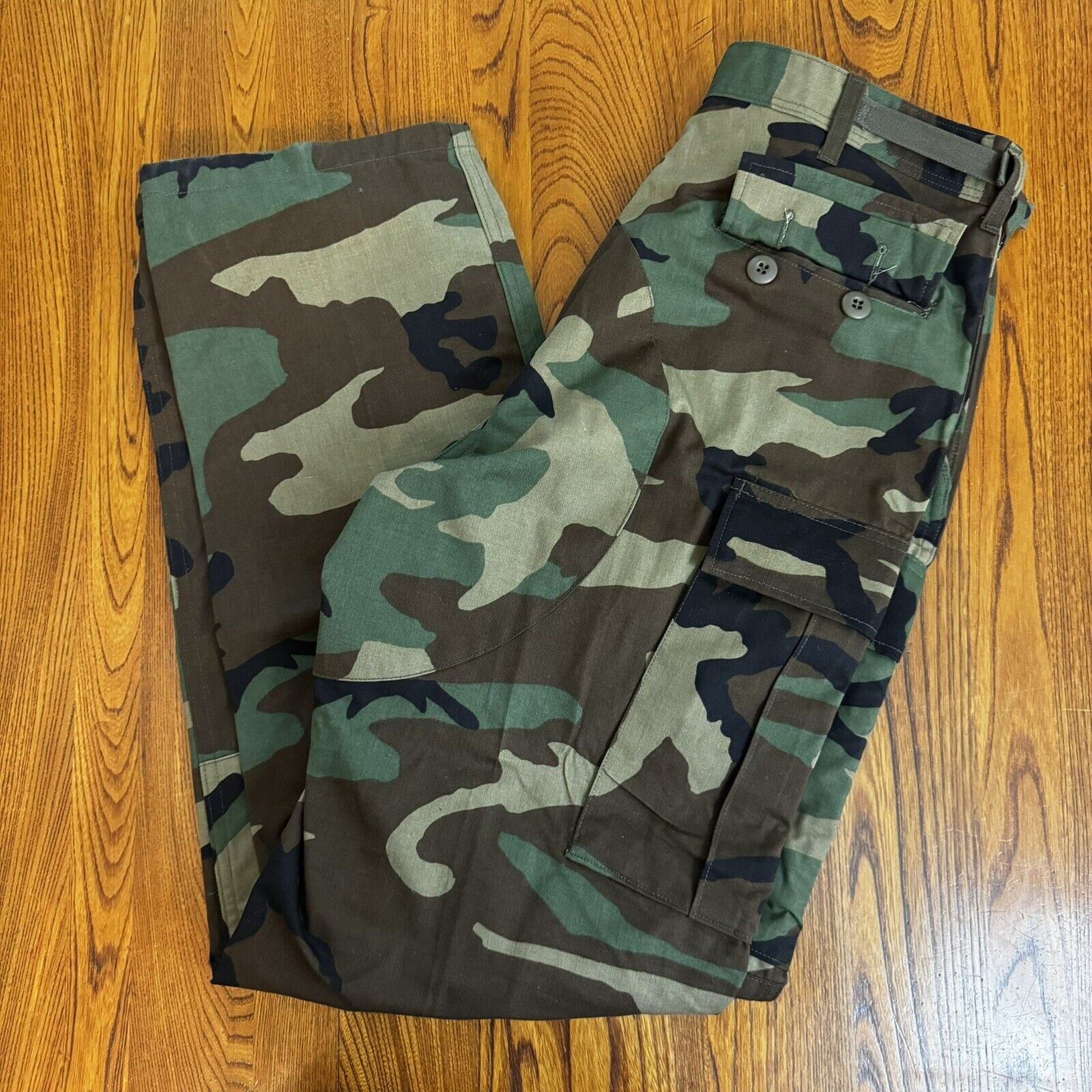 Military Pants Medium Long Woodland Camouflage M81 Combat Trousers US Army BDU