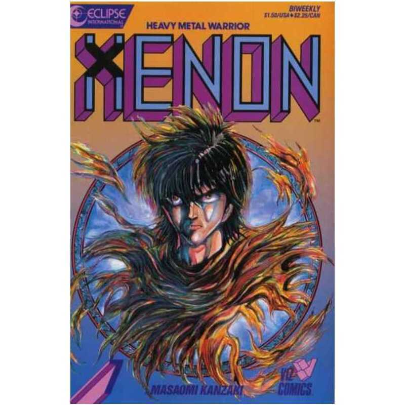 Xenon #7 Eclipse comics NM Full description below [v{