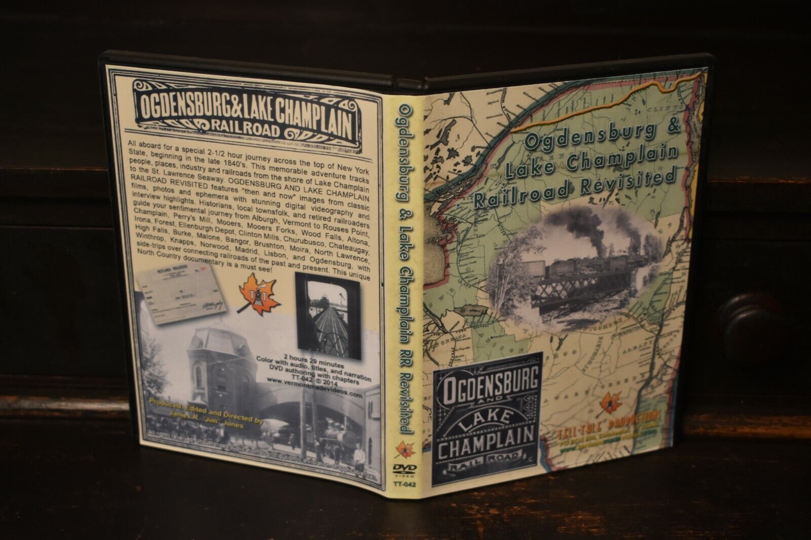 Ogdensburg &  Lake Champlain Railroad Revisited (RUTLAND RR) New York