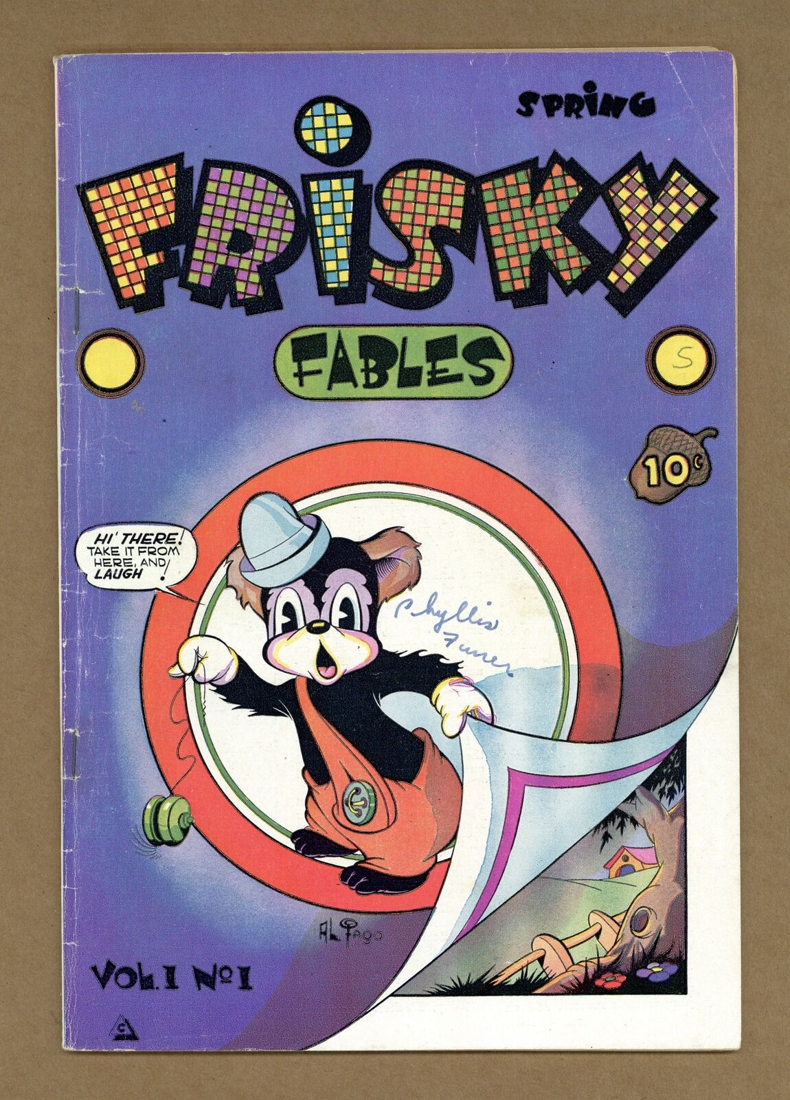 Frisky Fables Vol. 1 #1 VG 4.0 1945