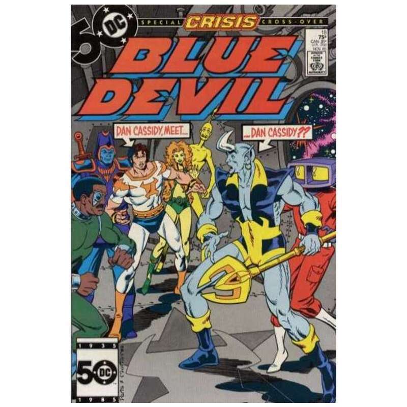 Blue Devil #18 in Near Mint minus condition. DC comics [o|