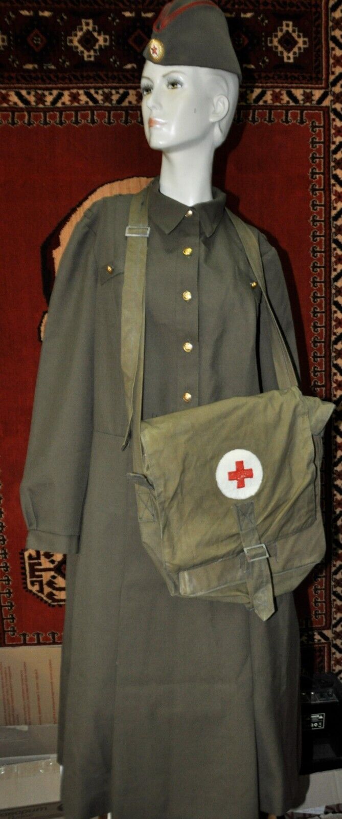 vintage women  military nurse  uniform soviet  female ukraine medical worker