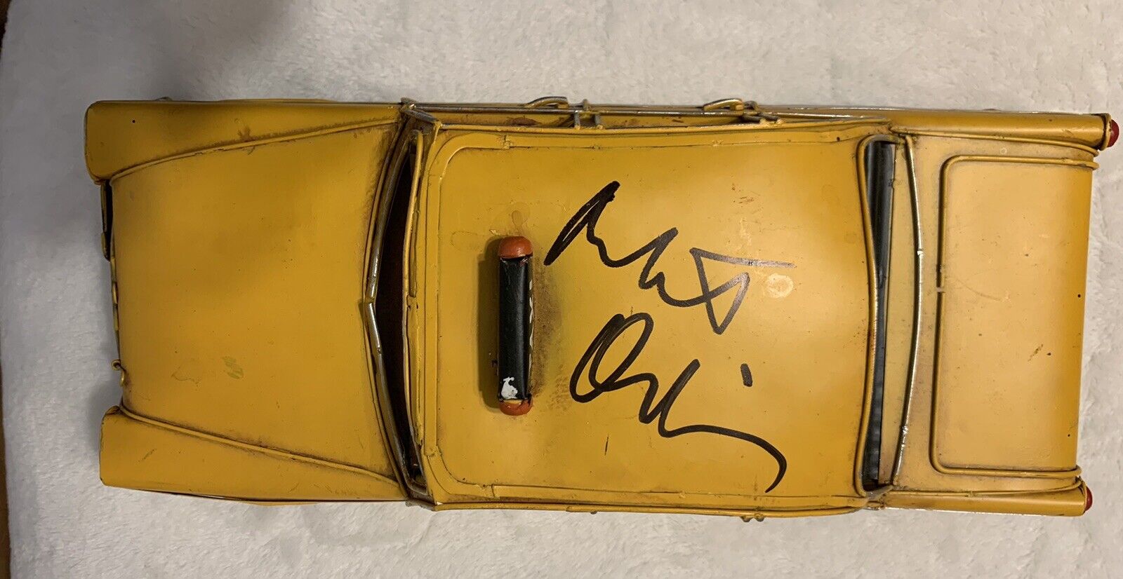 Robert Deniro Signed Taxi Drivers Taxi. Signed at the Tribeca Film  Festival