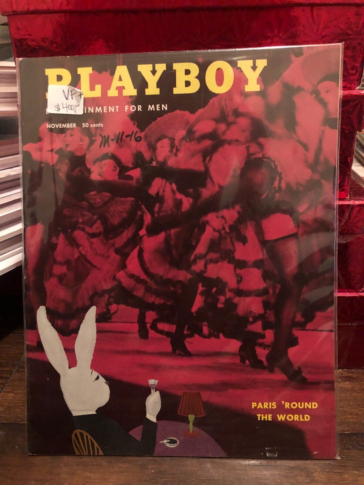 1954   NOV   PLAYBOY  VERY  FINE   EXCELLENT  BOOK    YES  WE  COMBINE