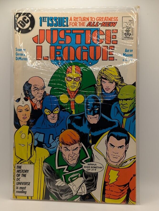 1987 DC Justice League #1 - Good Condition - 