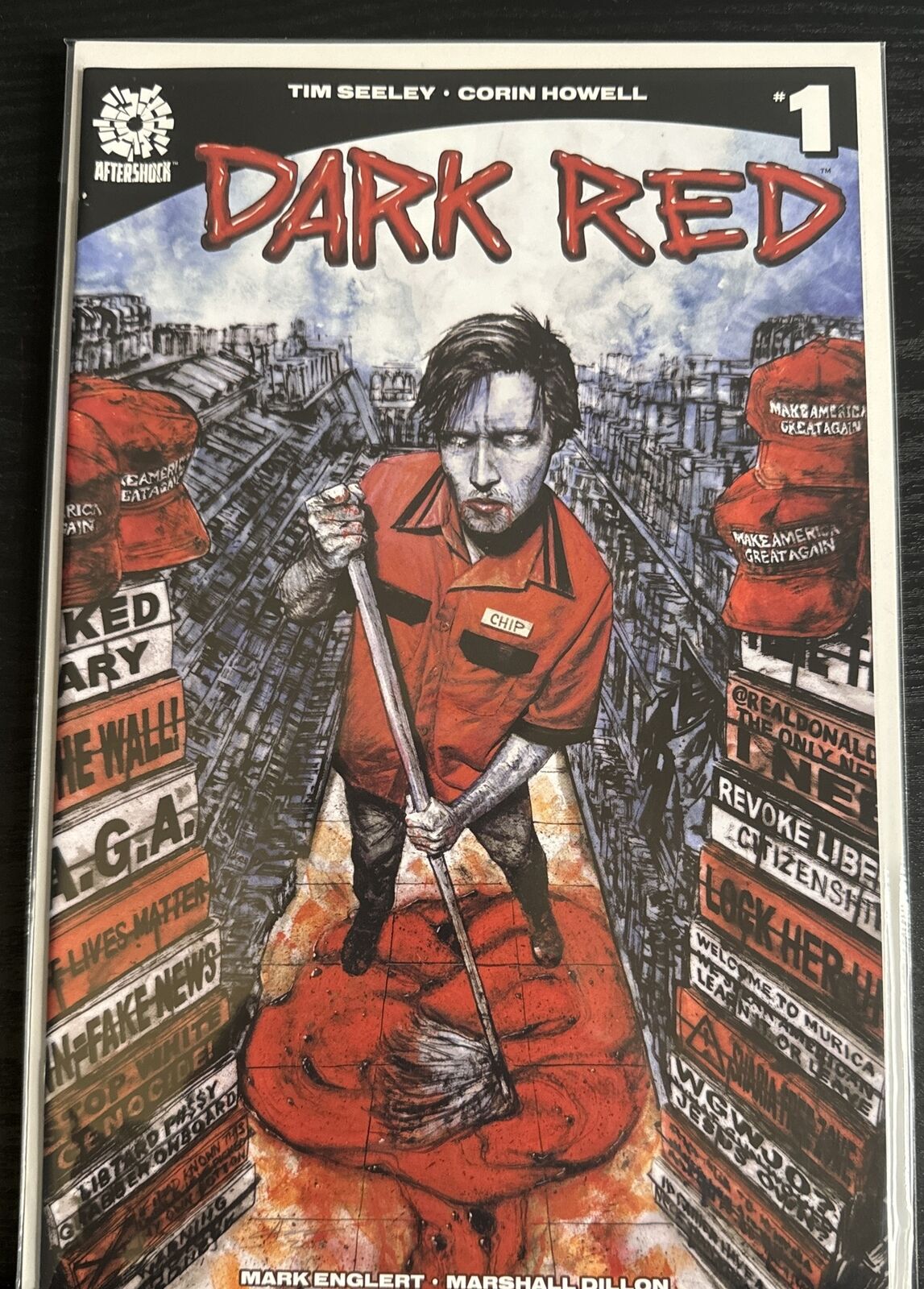 Dark Red #1 Cover 1A AfterShock Comics 2019 Seeley Howell NM 1st Print Optioned
