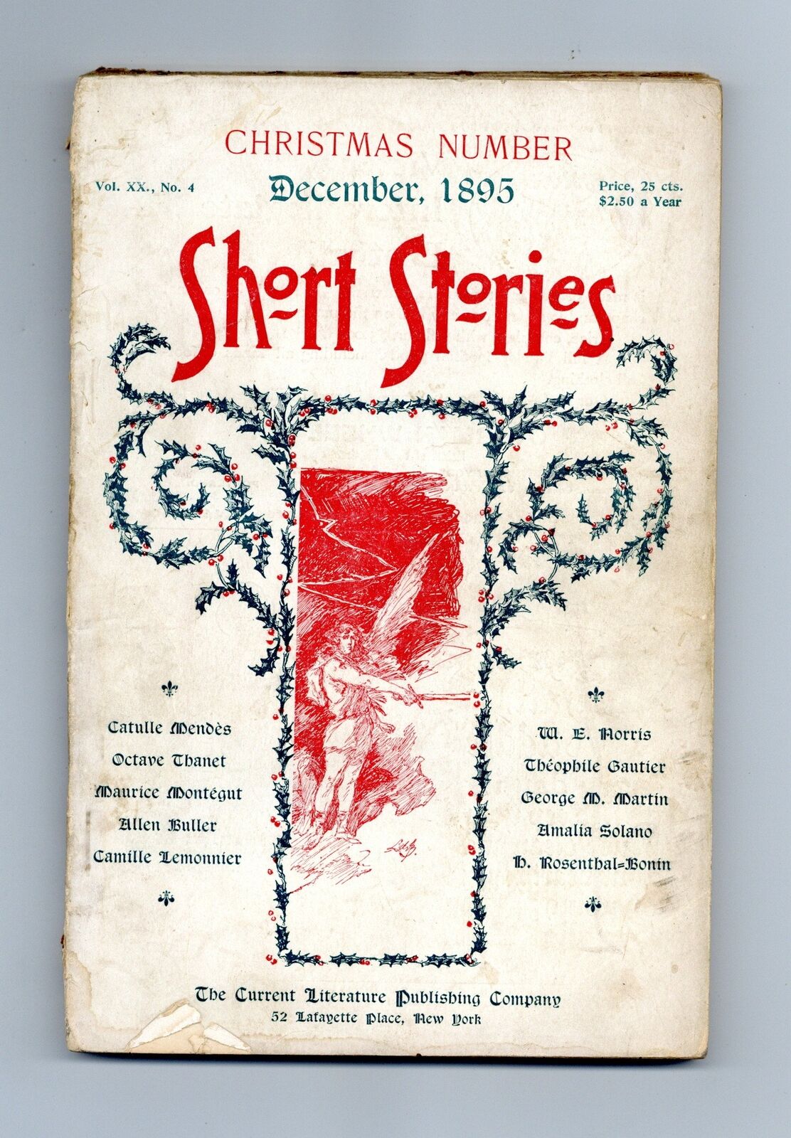 Short Stories Pulp Dec 1895 Vol. 20 #4 GD/VG 3.0