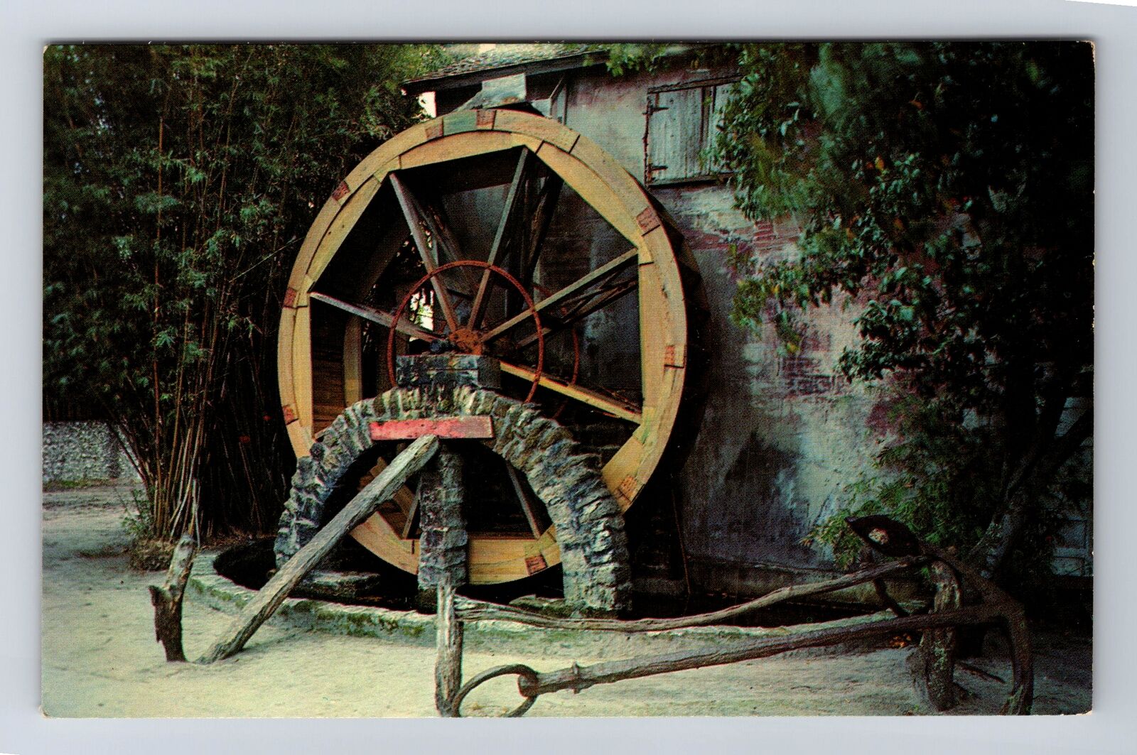 St Augustine FL-Florida, Old Grist Mill, Antique, Vintage Postcard