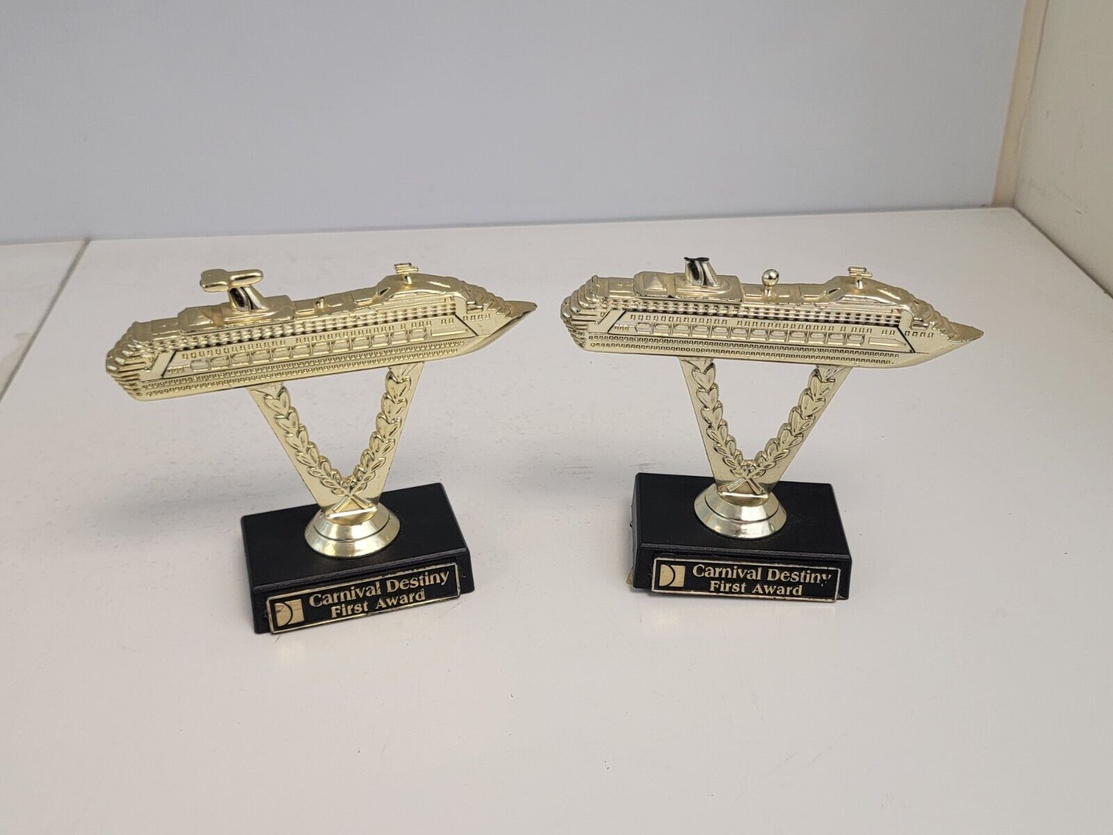 Carnival Destiny Retired Cruise Ship First Place Award Plastic Trophies & Gift