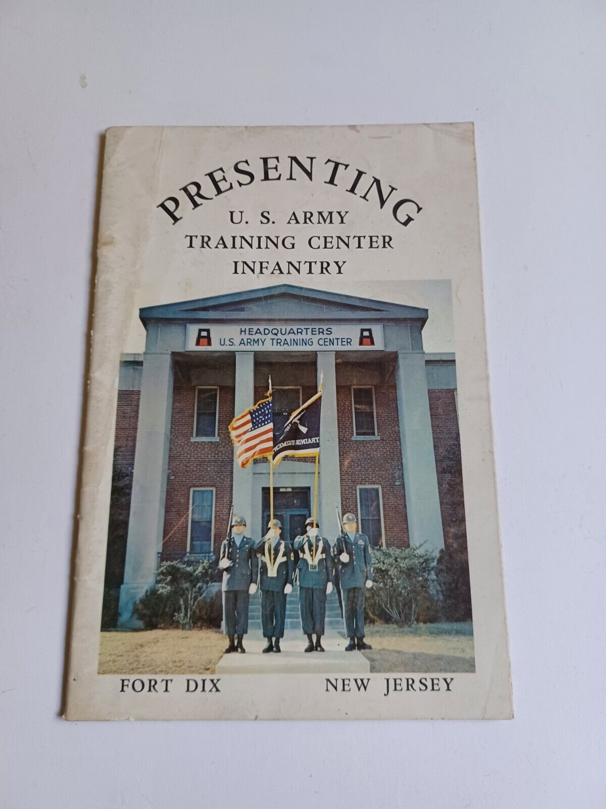 1960\'s U.S. Army Training Center Infantry Fort Dix New Jersey Booklet for Parent
