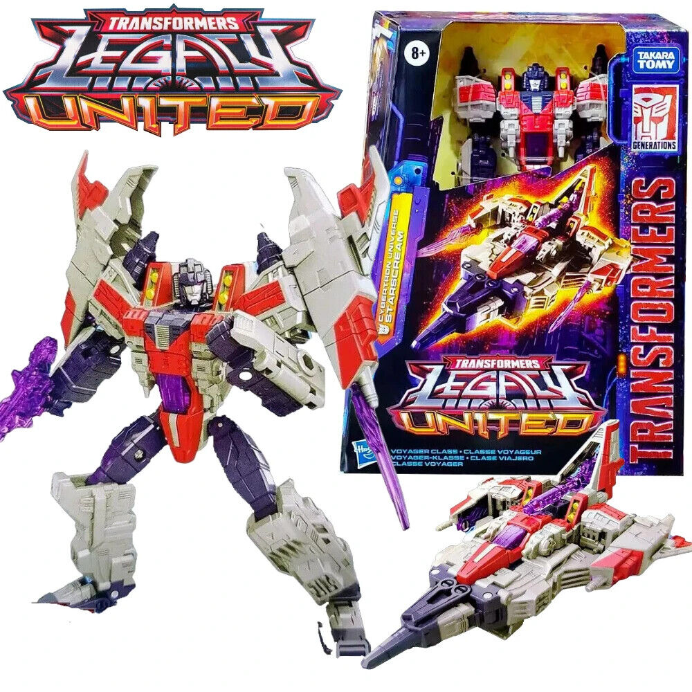 Transformers Legacy United Voyager Cybertron Universe Starscream Action