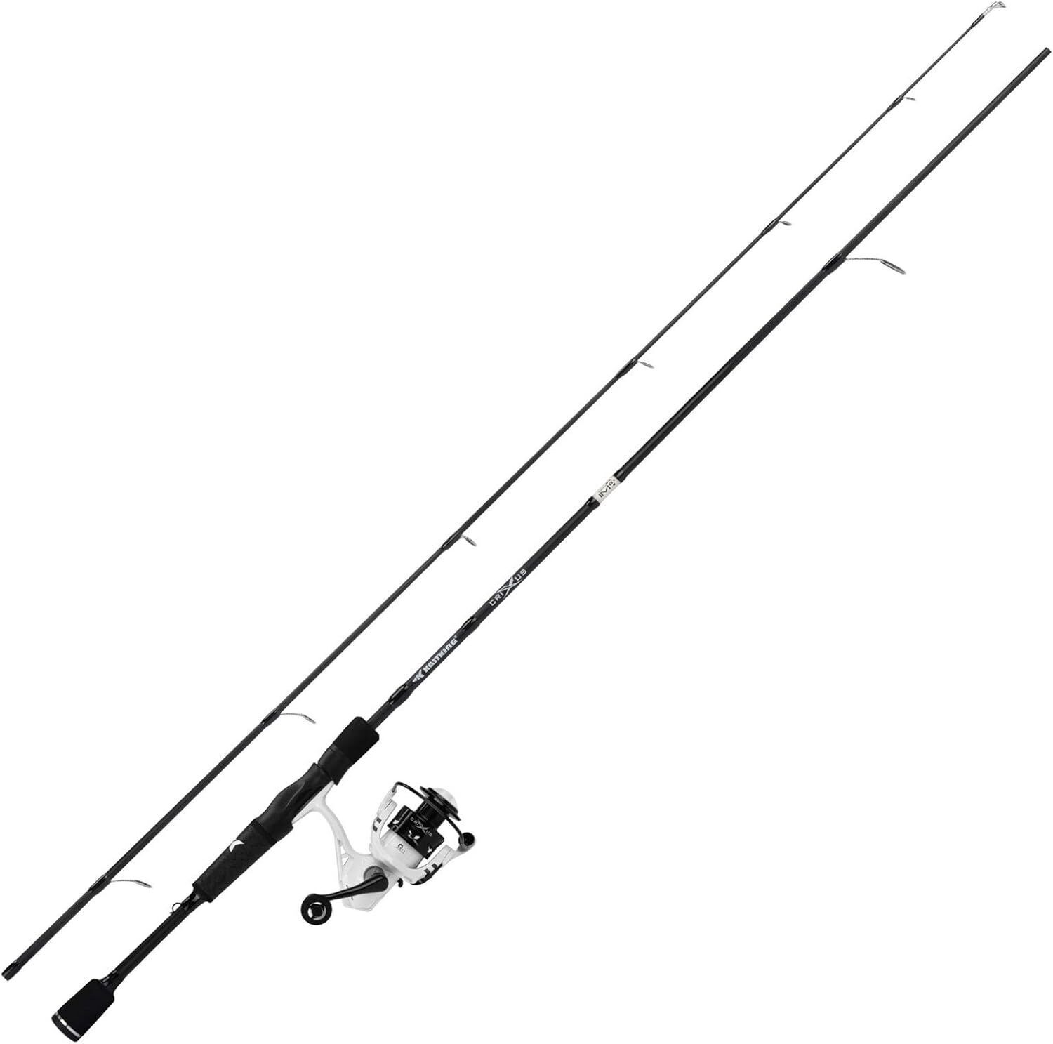 Crixus Fishing Rod and Reel Combo, Baitcasting Combo, IM6 Graphite Blank Rods