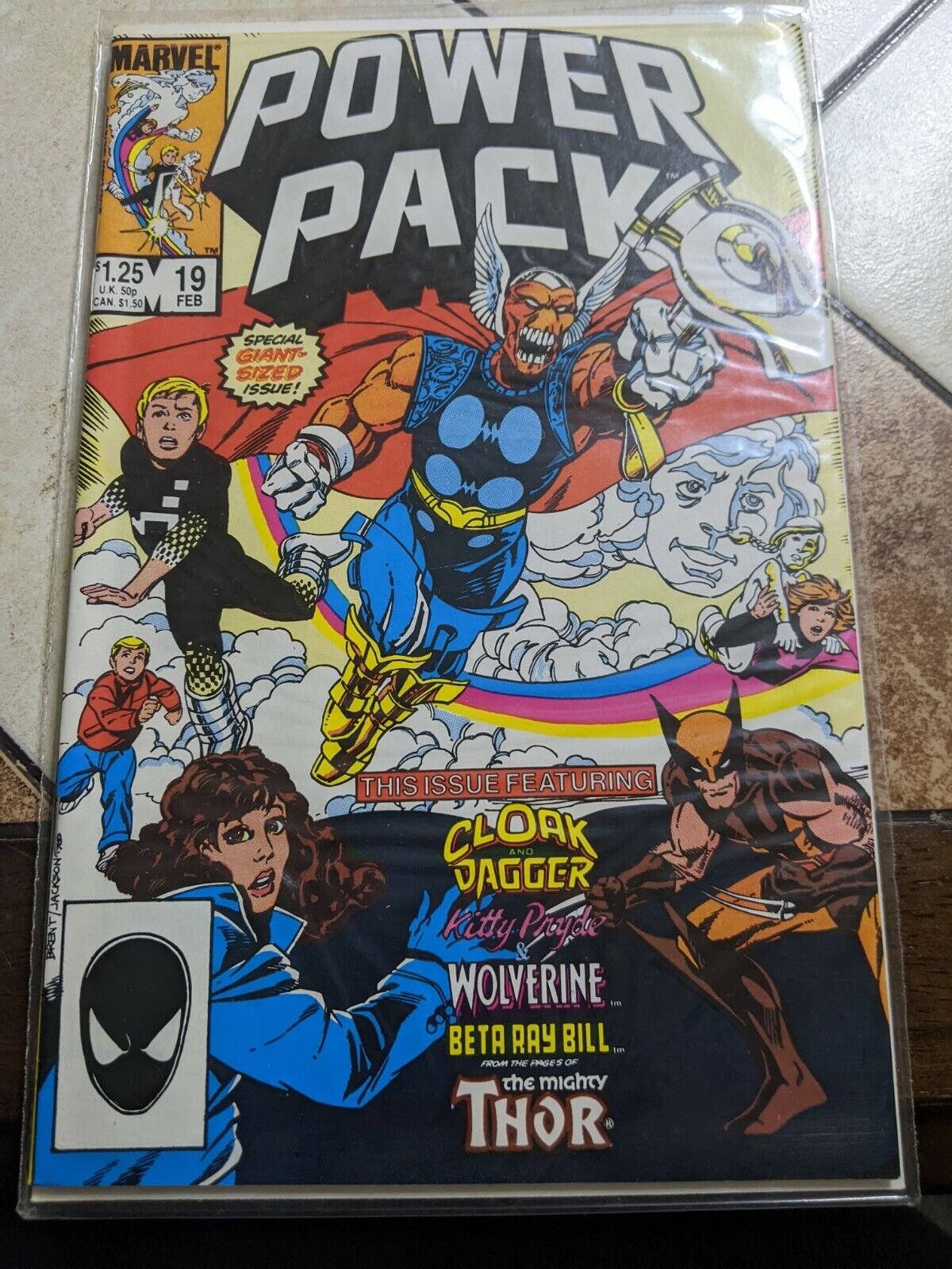 Vintage Power Pack Marvel comics February 1985
