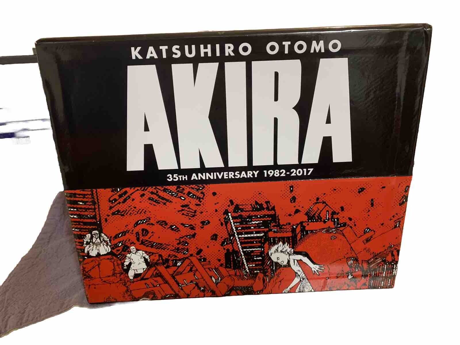 Akira 35th Anniversary Limited Edition Deluxe Box Set Hardcover Complete Manga 