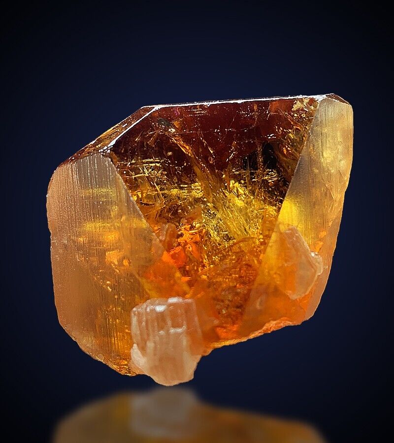Firing Golden Color Topaz Crystal, Sherry Topaz Crystal from Skardu Mine~ 51.8 G