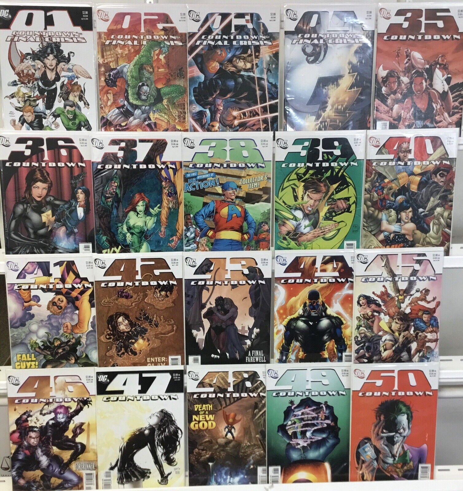 DC Comics Countdown Comic Book Lot Of 20