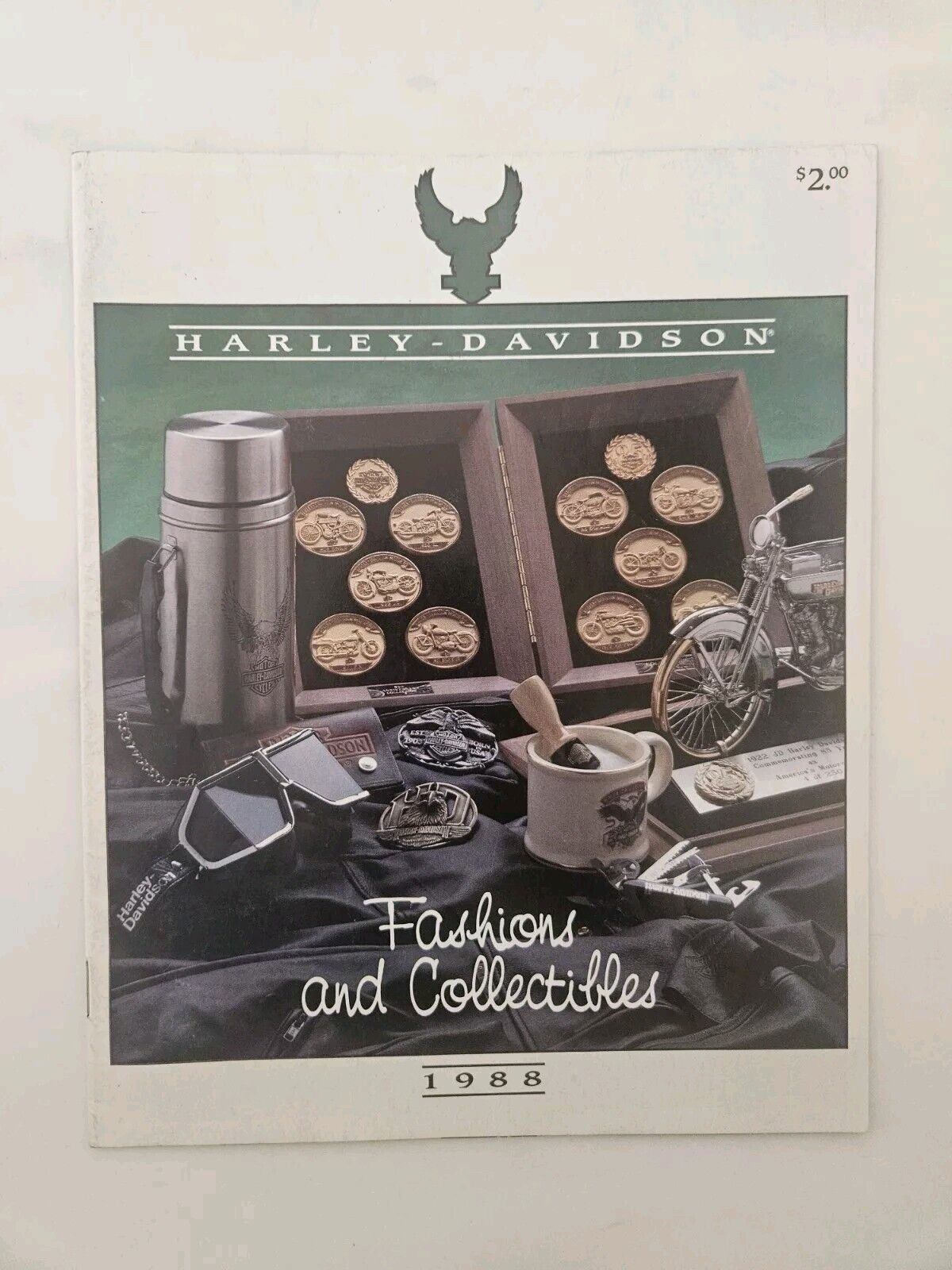 1988 Harley Davidson Fashions and Collectibles Catalog Motorcycle