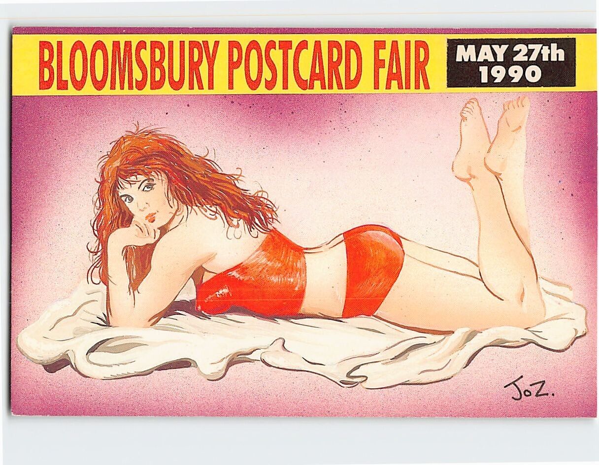 Postcard Bloomsbury Postcard Fair, Bloomsbury, England