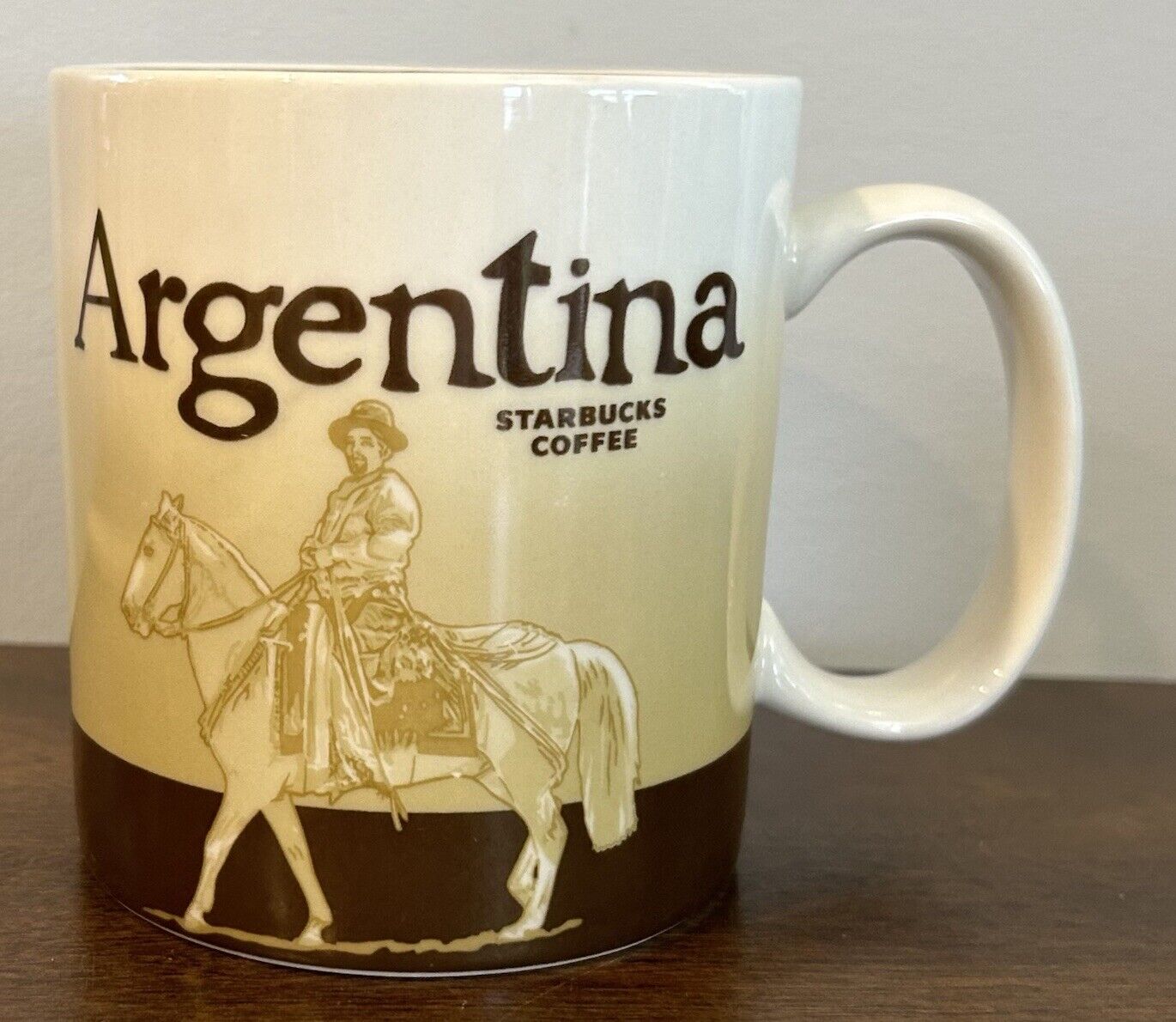 2014 Starbucks Argentina Global Icon Collector Series 16 oz Coffee Cup Mug