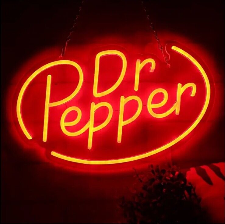 Dr Pepper LED Light Sign 