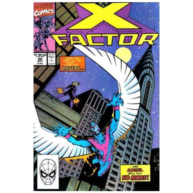 X-Factor #56  - 1986 series Marvel comics NM minus Full description below [s\'