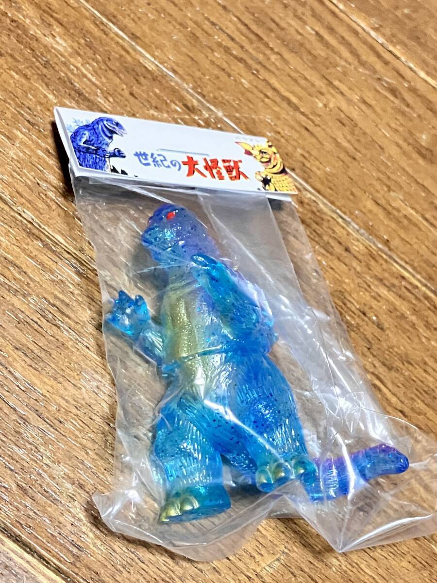 Marusan Marugacha Toho Kaiju Series Godzilla 1964 Blue Clear Painted Mosgoji Pop