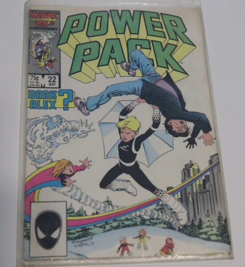 Power Pack #22 1986 Louise Simonson Jon Bogdanove Marvel Comic Book