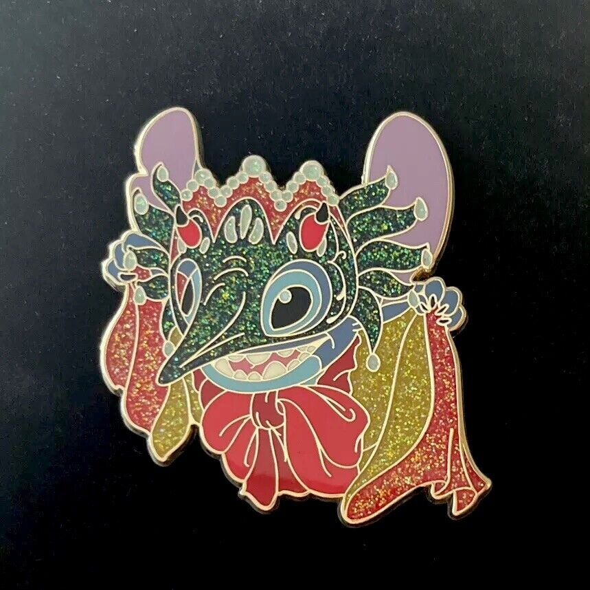 LE 100 Disney Pin 2010 Rare Stitch Halloween Masquerade Mardi Gras NIP