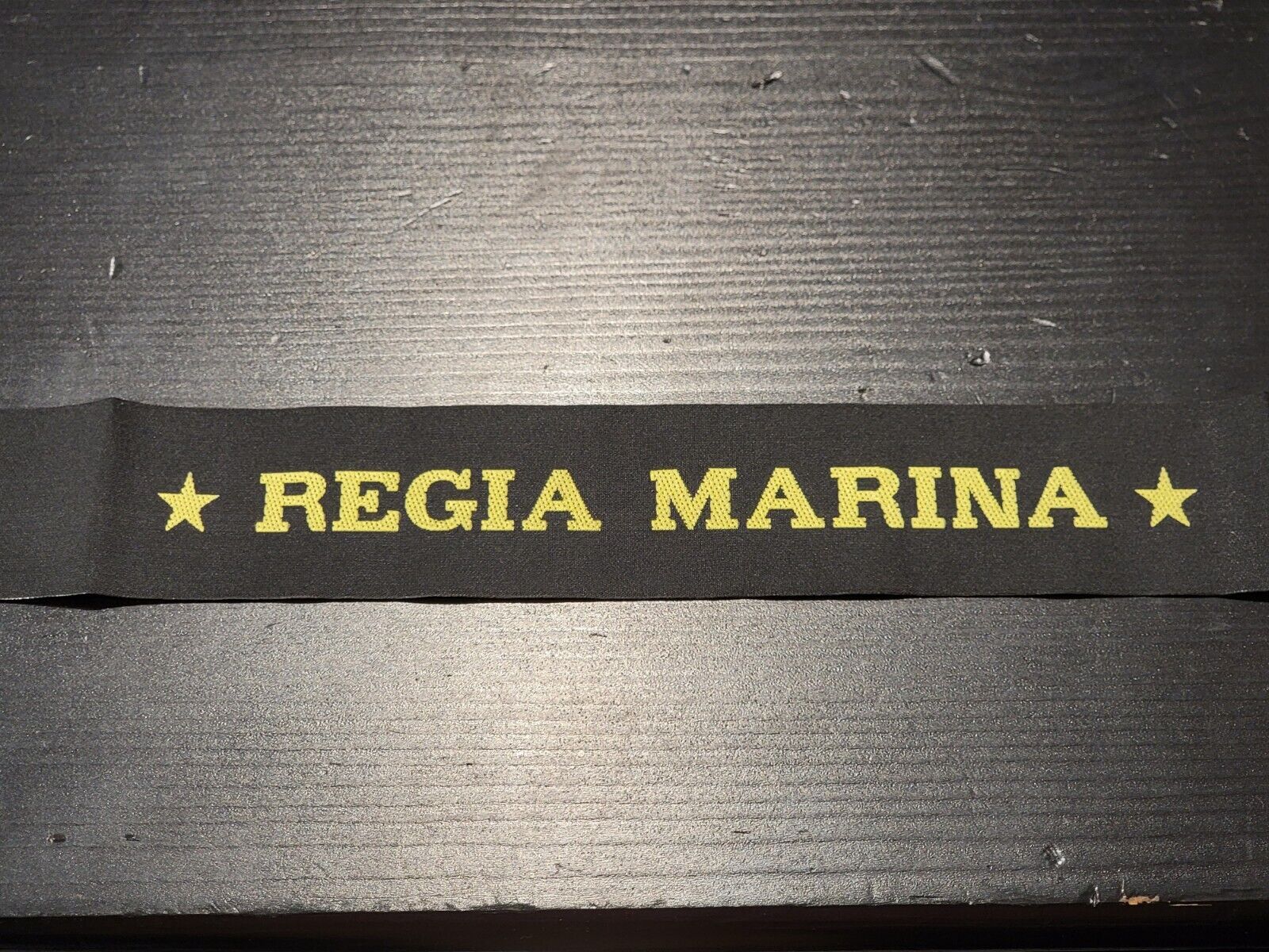 Reproduction WW2 Royal Italian Navy Regia Marina Cap Tally