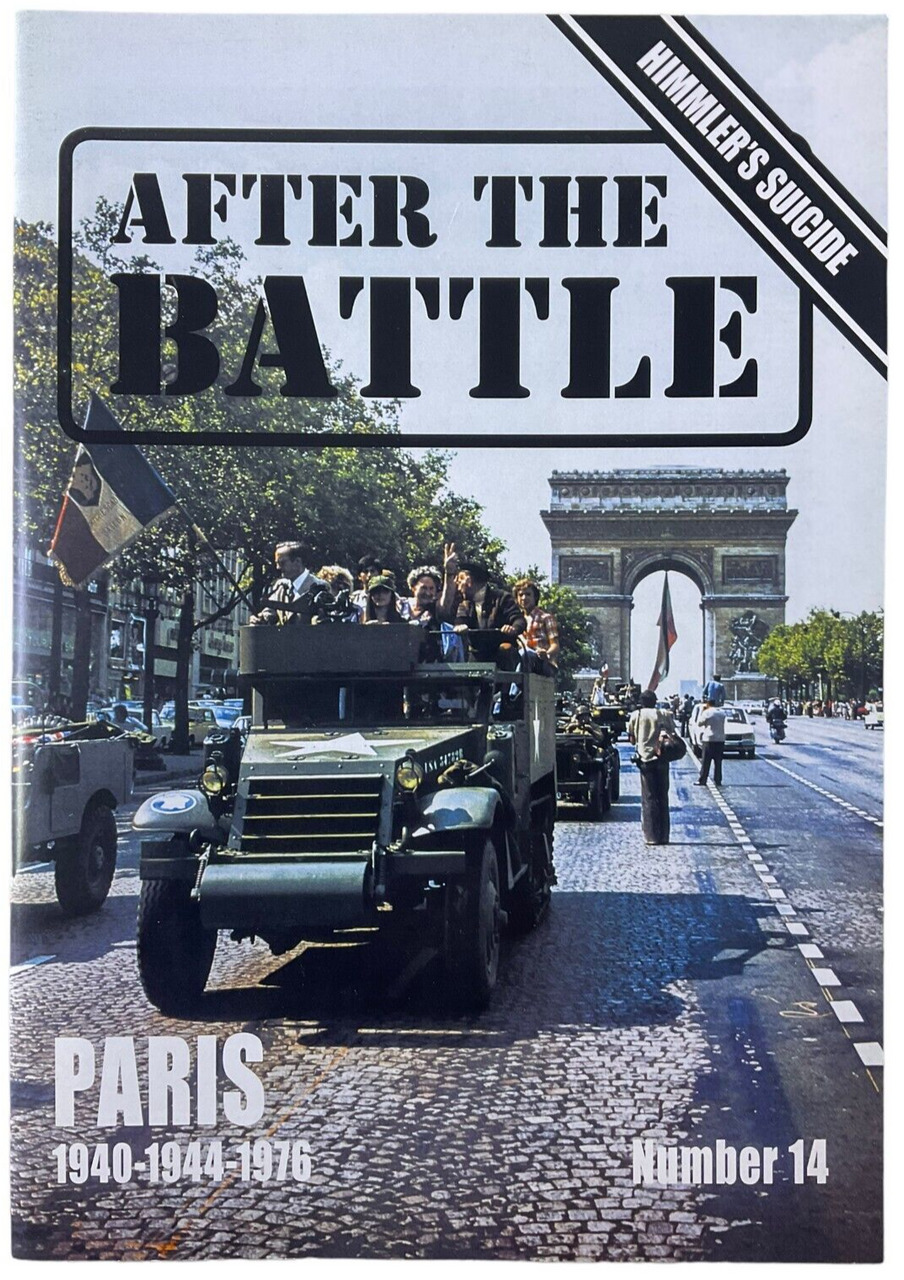 WW2 US British German After the Battle No 14 Paris Softcover Reference Book