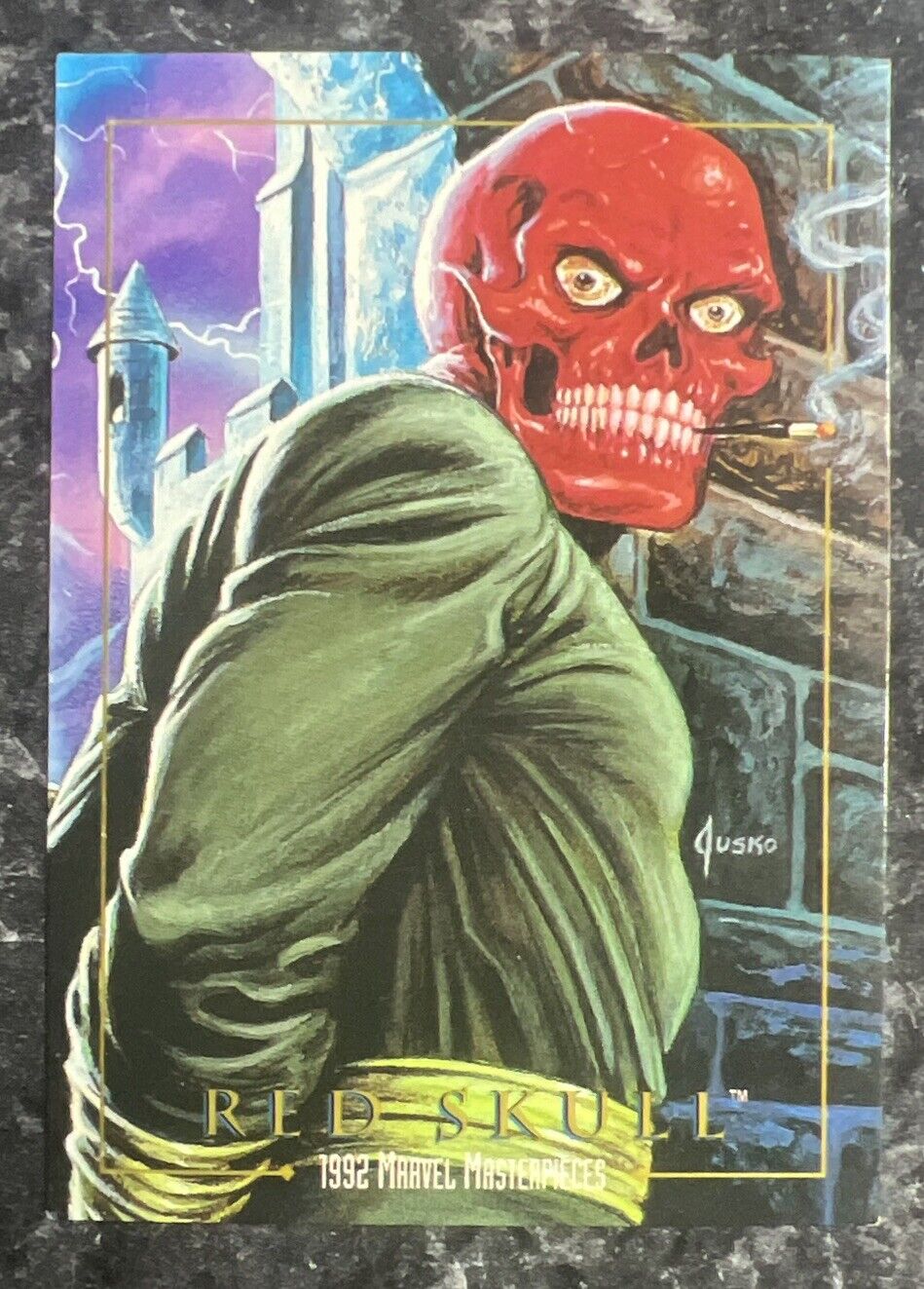 1992 Marvel Masterpieces Skybox RED SKULL
