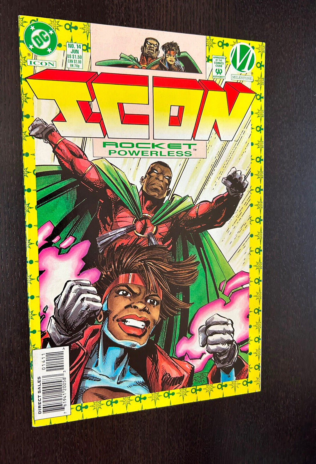 ICON #14 (DC Milestone Comics 1994) -- NM-