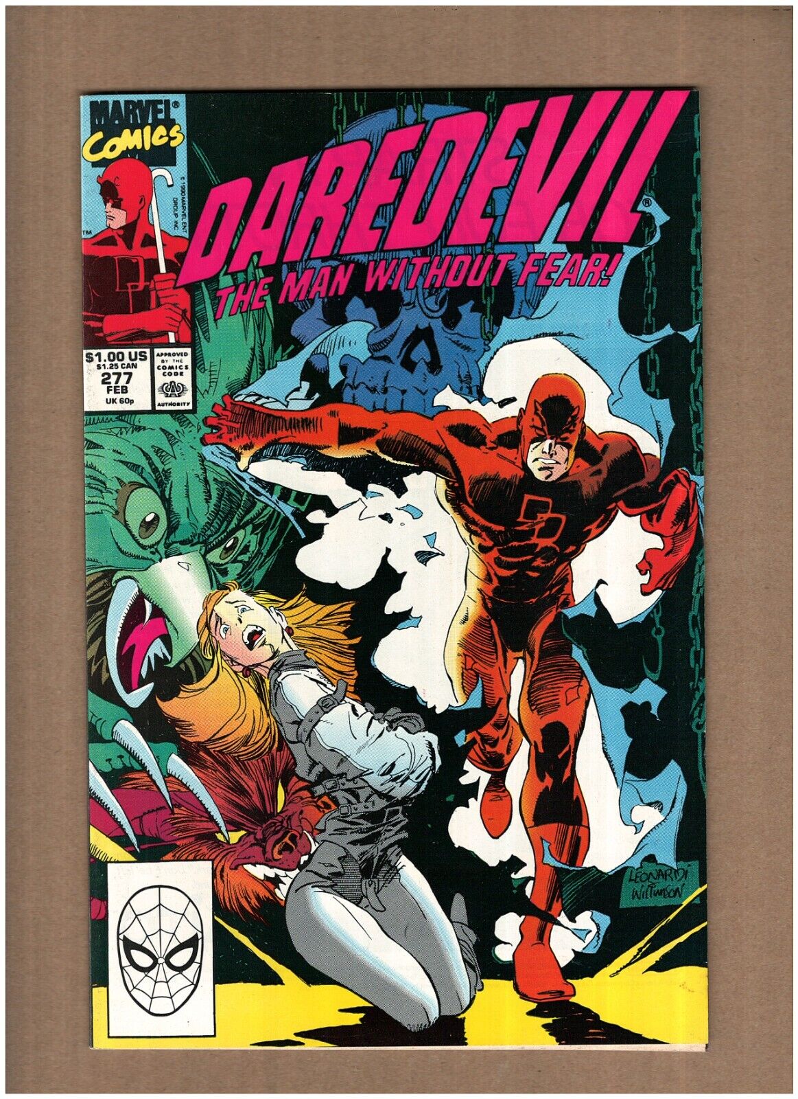 Daredevil #277 Marvel Comics 1990 Ann Nocenti VF/NM 9.0