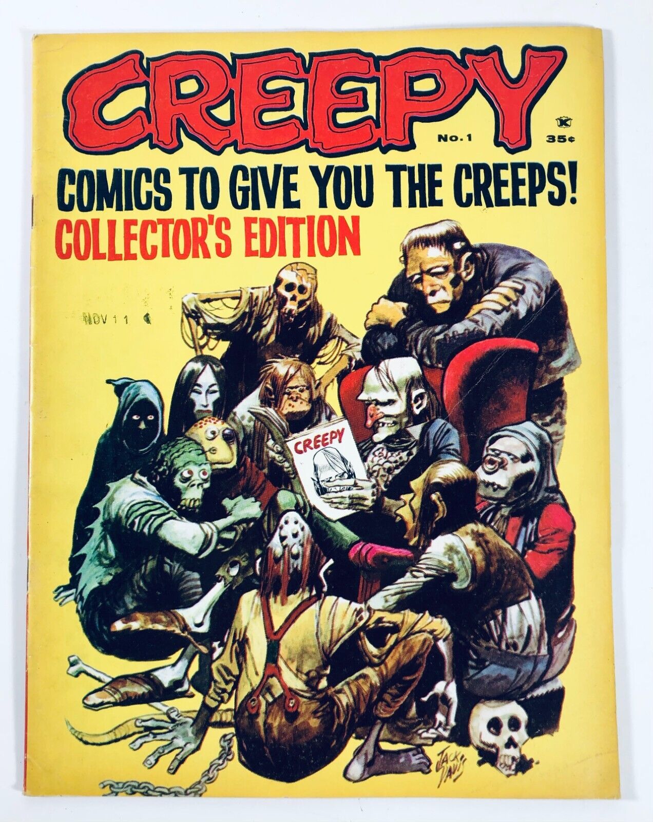 Creepy #1 Warren Comic Magazine 1964