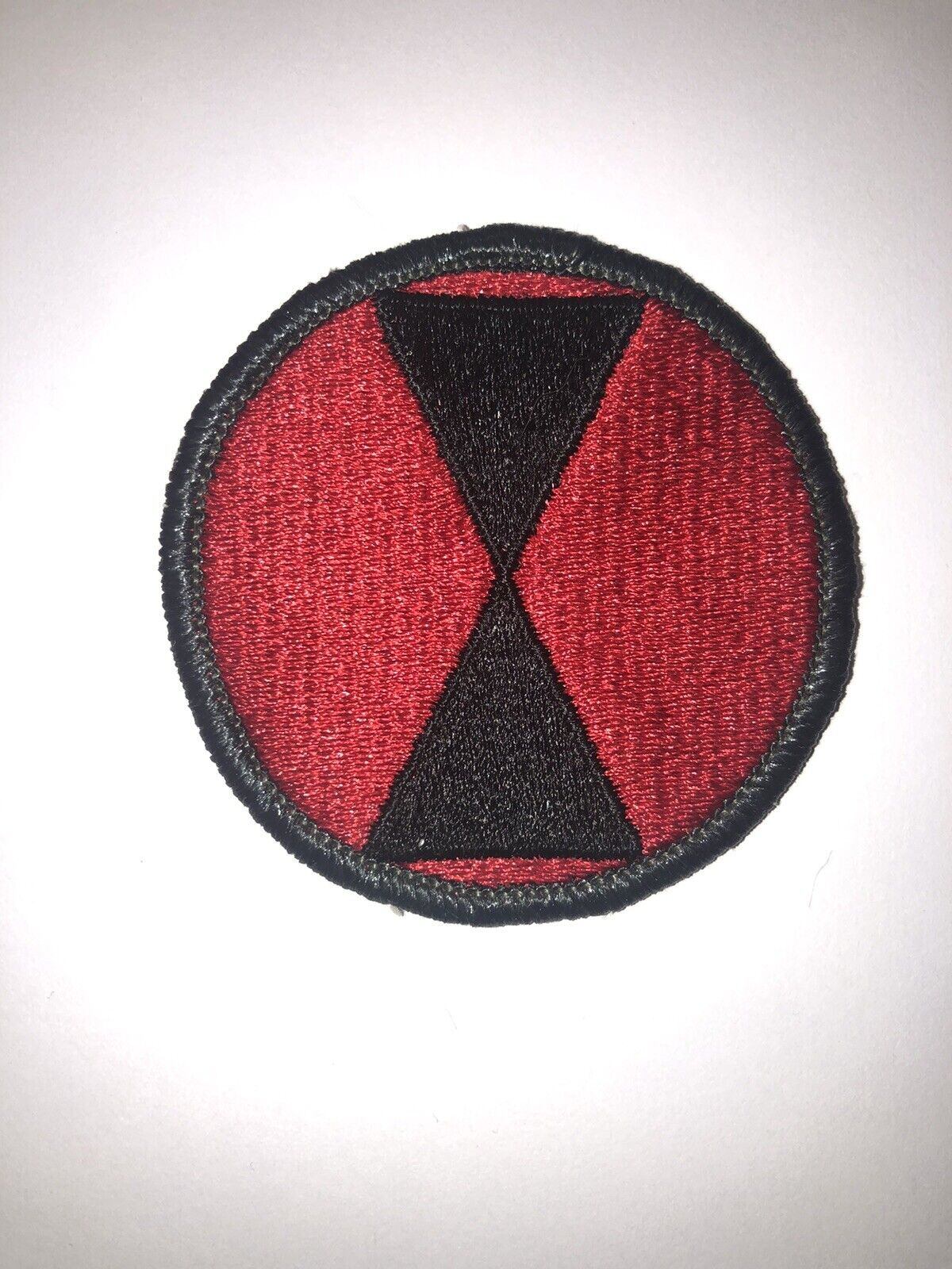 7th Infantry Division U.S. Army Shoulder Patch Insignia