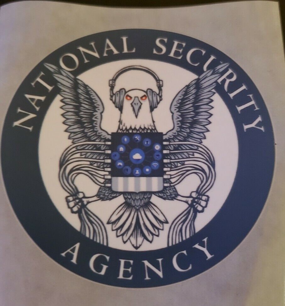 NSA Political Bumper Sticker National Security Agency Deep State TRUMP 2020