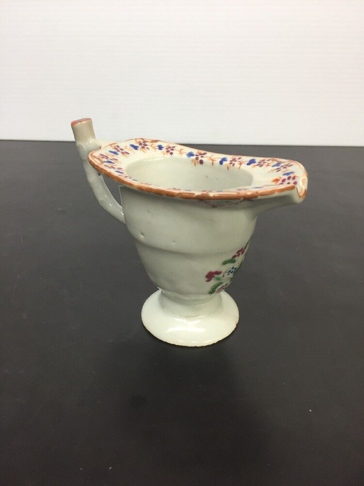 Antique European 19th Century Enamel on Porcelain Footed Cup