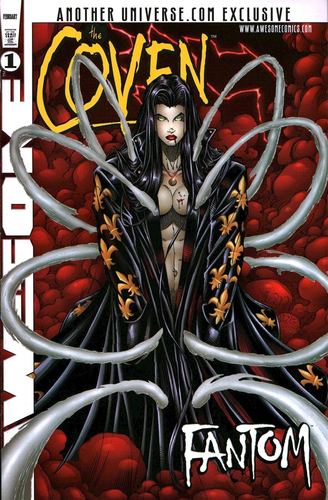 Awesome Comics The Coven Fantom Special Edition Comic Book #1 (1998) High Grade