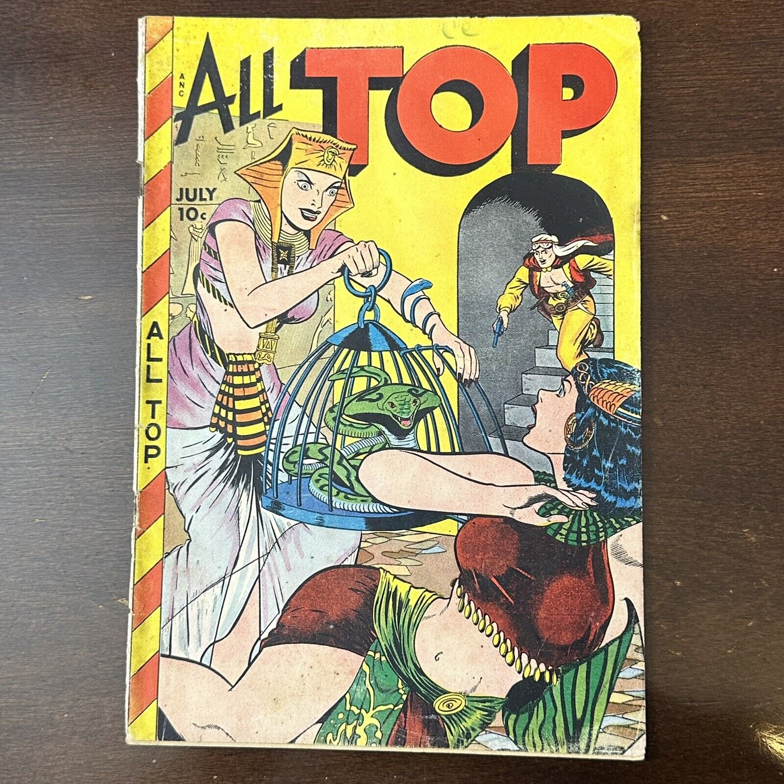 All Top Comics #18 (1949) - Golden Age Good Girl Art GGA Kamen Last Issue