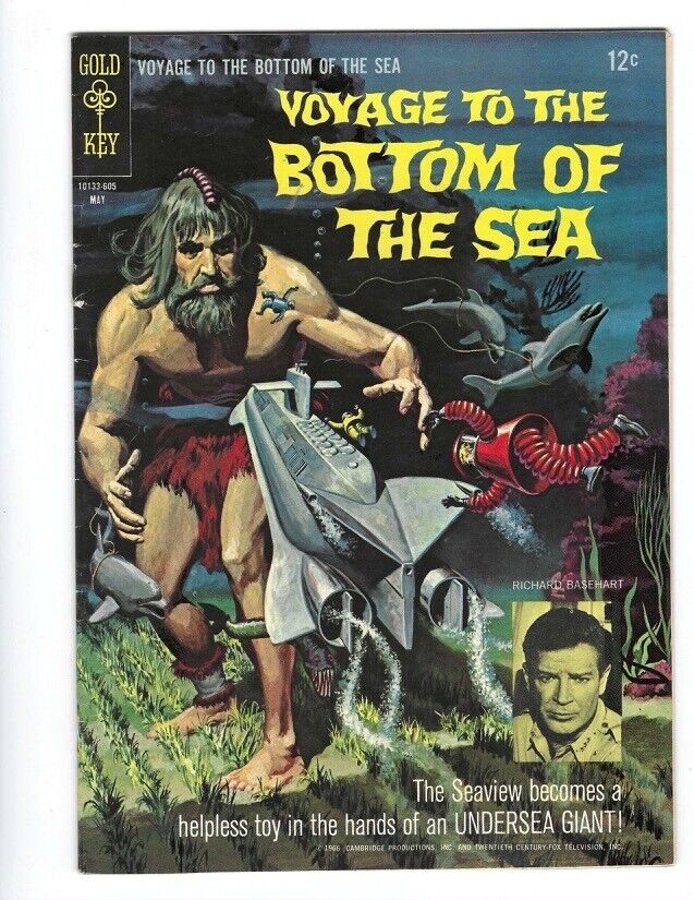 Voyage to the Bottom of the sea #4 Gold Key 1966 FN+ or better Combine Ship